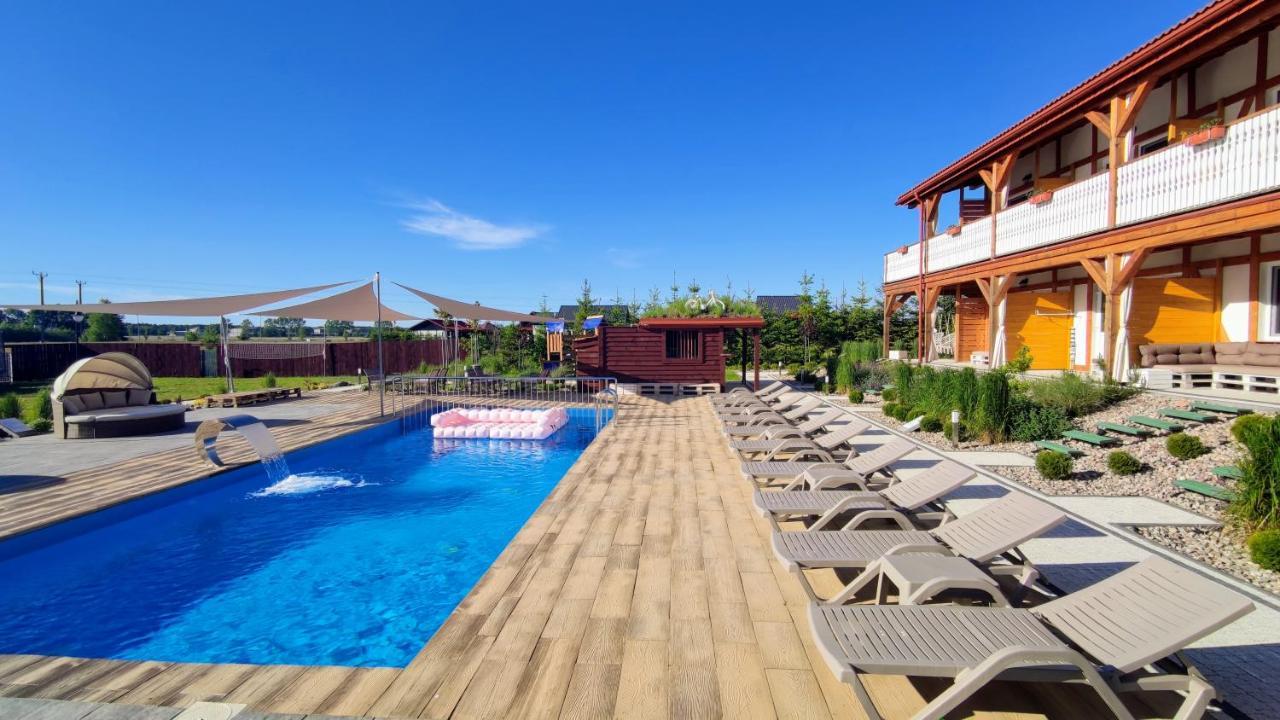 ボボリン Zlociste Zacisze Bed & Breakfast エクステリア 写真